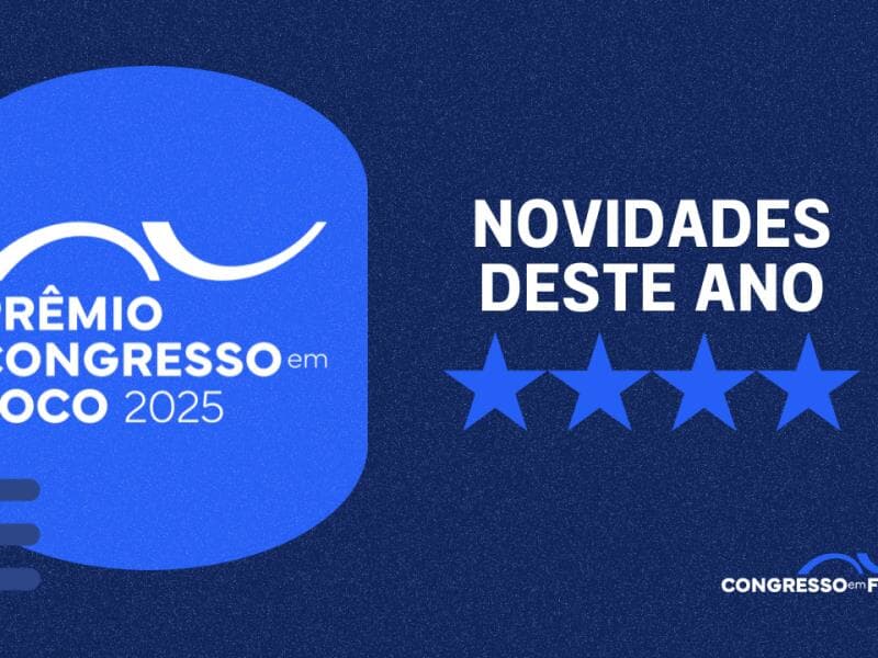 Prêmio reconhece os melhores parlamentares do ano desde 2006. - Arte Congresso em Foco