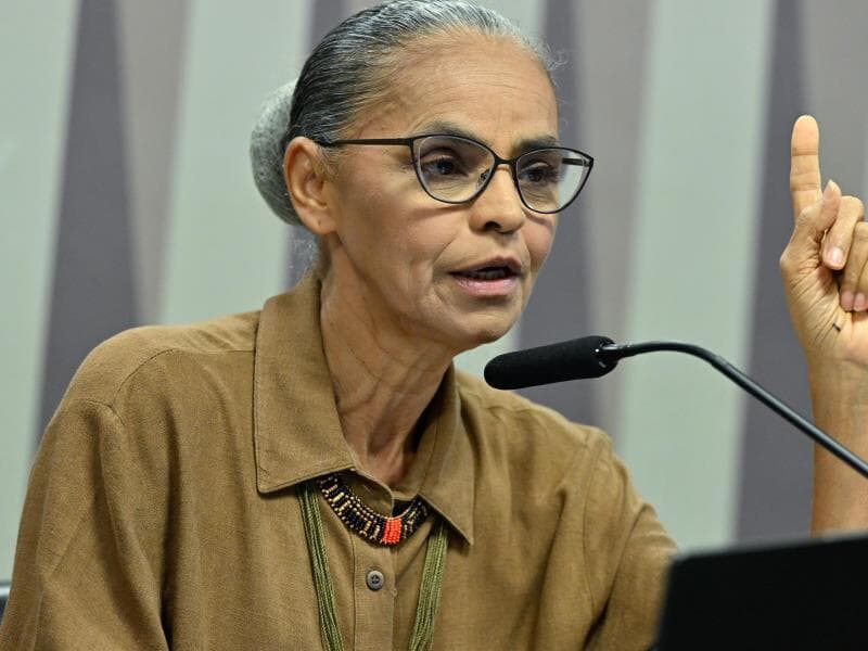 Ministra Marina Silva.  - Geraldo Magela/Agência Senado