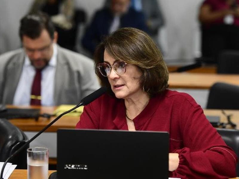 A senadora Damares Alves (Republicanos-DF) é autora da medida que altera o Estatuto da Cidade. - Saulo Cruz/Agência Senado