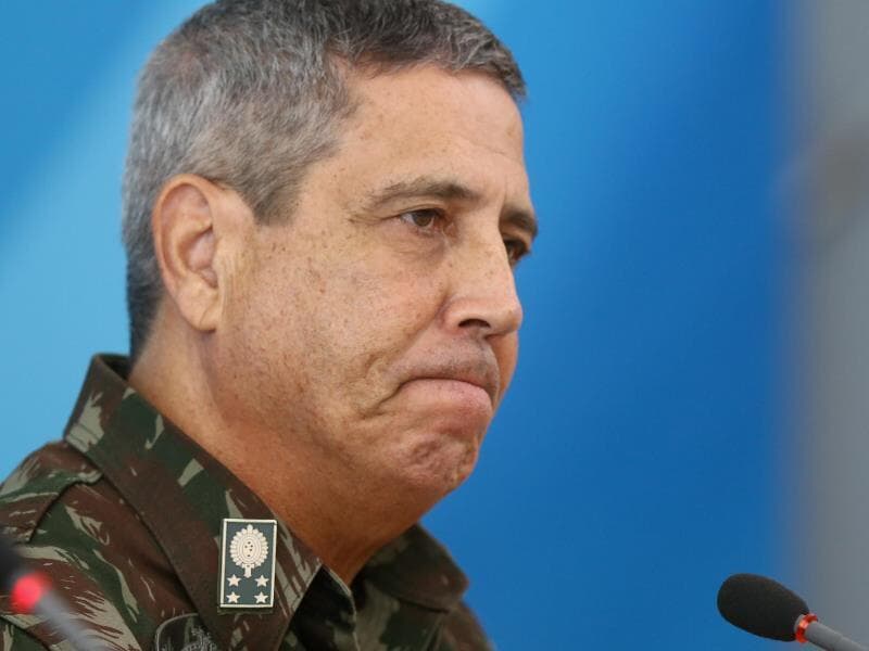 General Braga Netto. - Pedro Ladeira/Folhapress