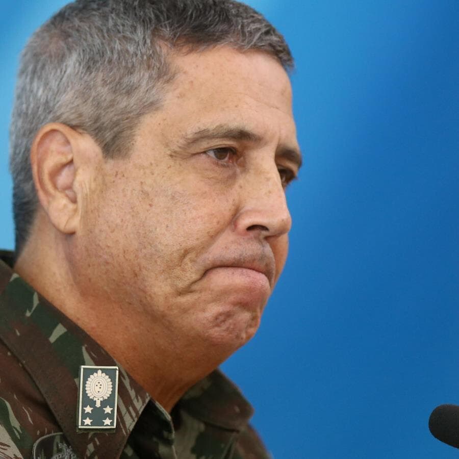 General Braga Netto. - Pedro Ladeira/Folhapress