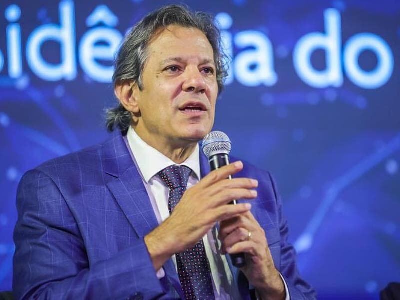 Haddad demonstra otimismo com solução encontrada que será apresentada a Lula. - Diogo Zacarias/Ministério da Fazenda