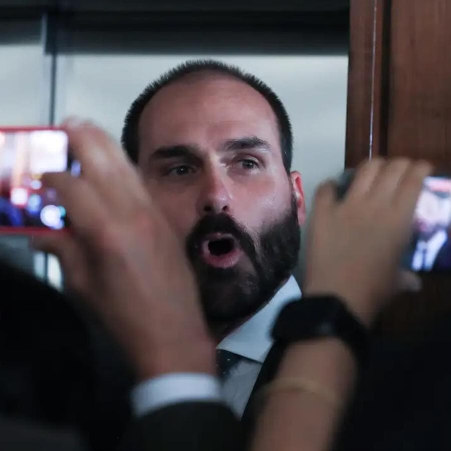 Eduardo Bolsonaro tem conduta "terrorista" e "antipatriótica", diz Lula. - Lula Marques/Agência Brasil