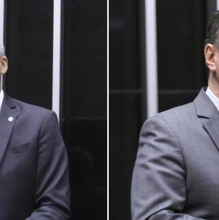 Gustavo Gayer e José Nelto. - Kayo Magalhães/Câmara dos Deputados