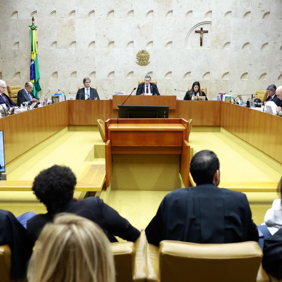 Julgamento havia sido interrompido por pedido de vista do ministro André Mendonça. - Andressa Anholete/SCO/STF