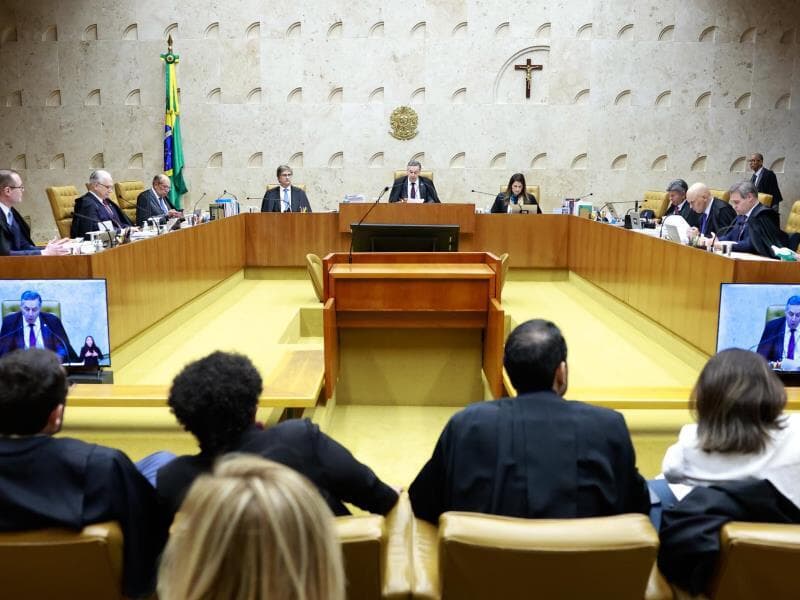 Julgamento havia sido interrompido por pedido de vista do ministro André Mendonça. - Andressa Anholete/SCO/STF
