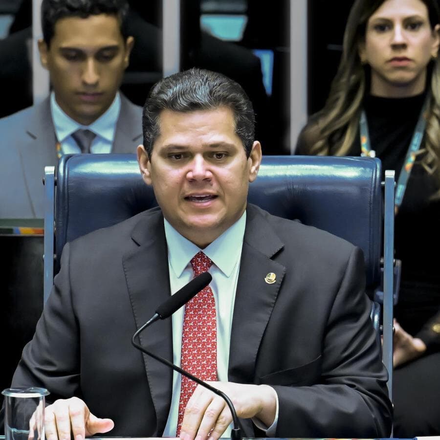 Presidente do Senado, Davi Alcolumbre - Waldemir Barreto/Agência Senado