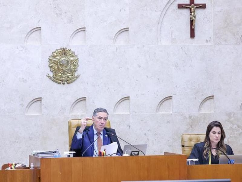 Presidente do STF, Luís Roberto Barroso. - Antonio Augusto/STF