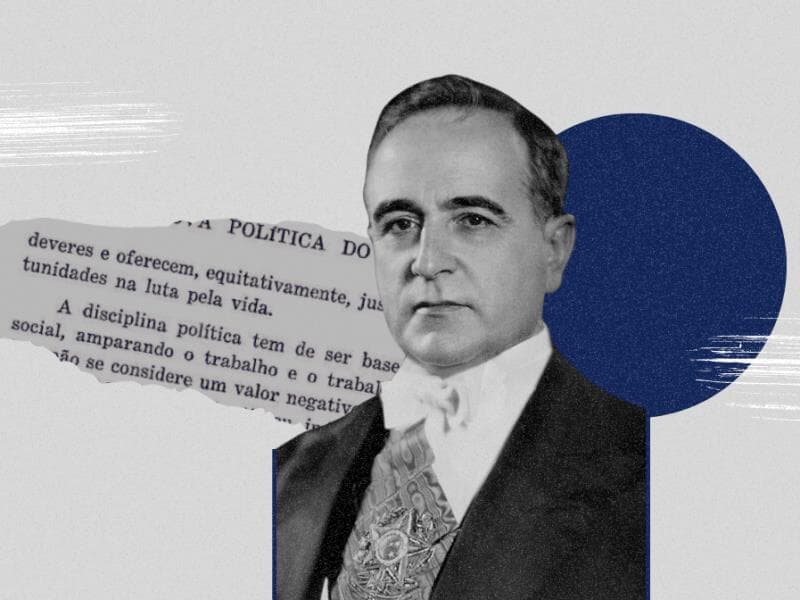 Em discurso, Getúlio Vargas "flertou" com ideias fascistas. - Arte Congresso em Foco