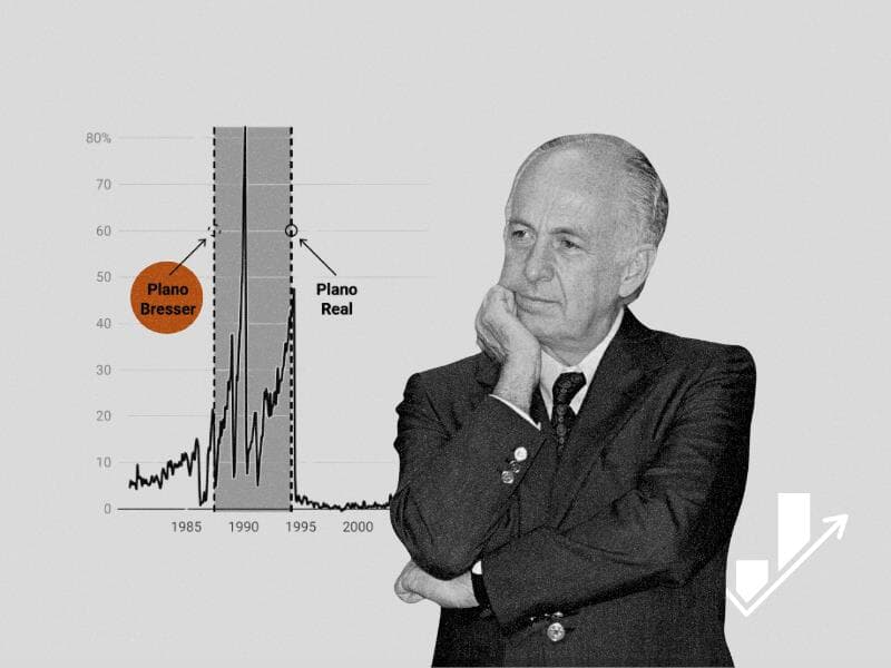 O economista Luiz Carlos Bresser-Pereira: plano não deteve a inflação, que só foi cair no meio da década de 90. - Arte Congresso em Foco | Foto: Lula Marques/Folhapress