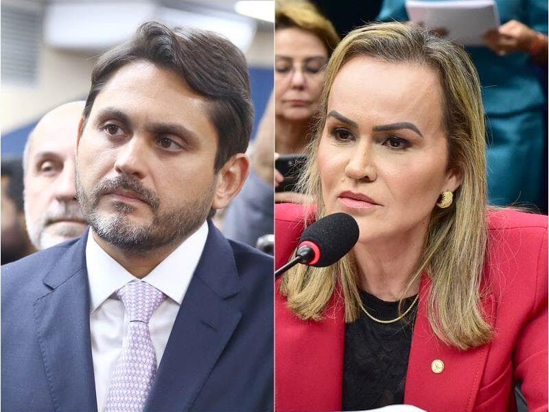 Juscelino Filho e Daniela do Waguinho comandaram, respectivamente, as pastas das Comunicações e do Turismo. - Vinicius Loures/Câmara dos Deputados | Zeca Ribeiro/Câmara dos Deputados