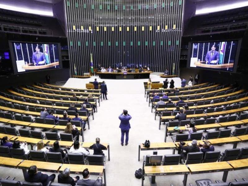 Sessão para avaliar vetos de Lula é realizada nesta terça (17), no plenário da Câmara. - Vinicius Loures/Câmara dos Deputados