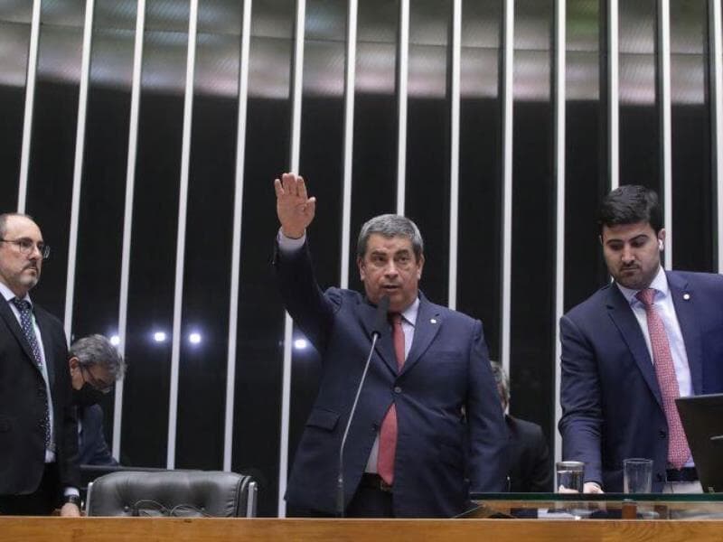 O deputado Coronel Tadeu (PL-SP), que tomou posse na segunda-feira (16). - Bruno Spada/Câmara dos Deputados