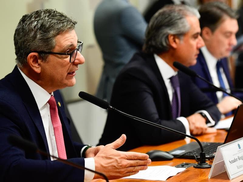 O relator da MP, senador Rogério Carvalho. - Saulo Cruz/Agência Senado