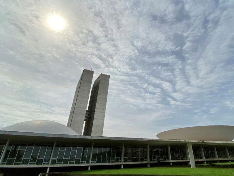 Fachada do Congresso Nacional, em Brasília: com a festa junina, sessões serão à distância. - Leonardo Sá/Agência Senado