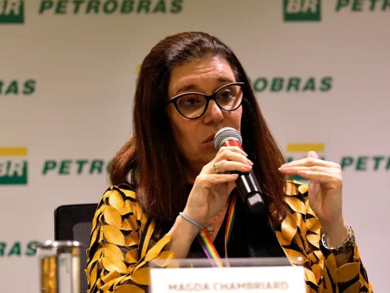 Presidente da Petrobras, Magda Chambriard é a única mulher atualmente a integrar o Conselho de Administração da estatal. - Tania Rêgo/Agência Brasil