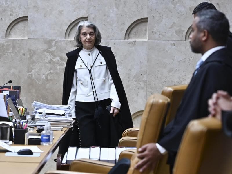 Cármen Lúcia deve votar nesta quarta-feira. Além dela, também vão se posicionar os ministros Edson Fachin e Nunes Marques. - Ton Molina /Fotoarena/Folhapress