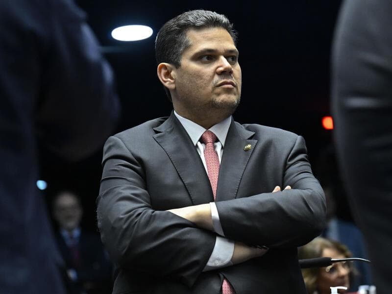 Presidente Davi Alcolumbre. - Andressa Anholete/Agência Senado