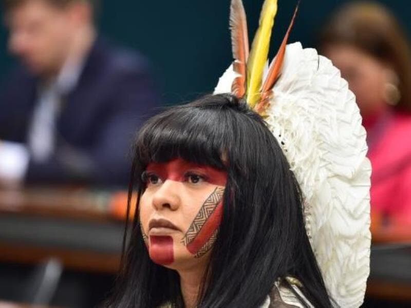 Célia Xakriabá. - Zeca Ribeiro / Câmara dos Deputados