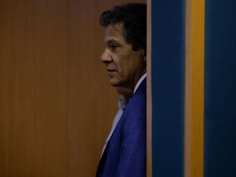 O ministro da Fazenda, Fernando Haddad: "Se eu disser que sei exatamente o que aconteceu depois do domingo, não sei te responder. As teses são as mais incríveis". - Pedro Ladeira/Folhapress