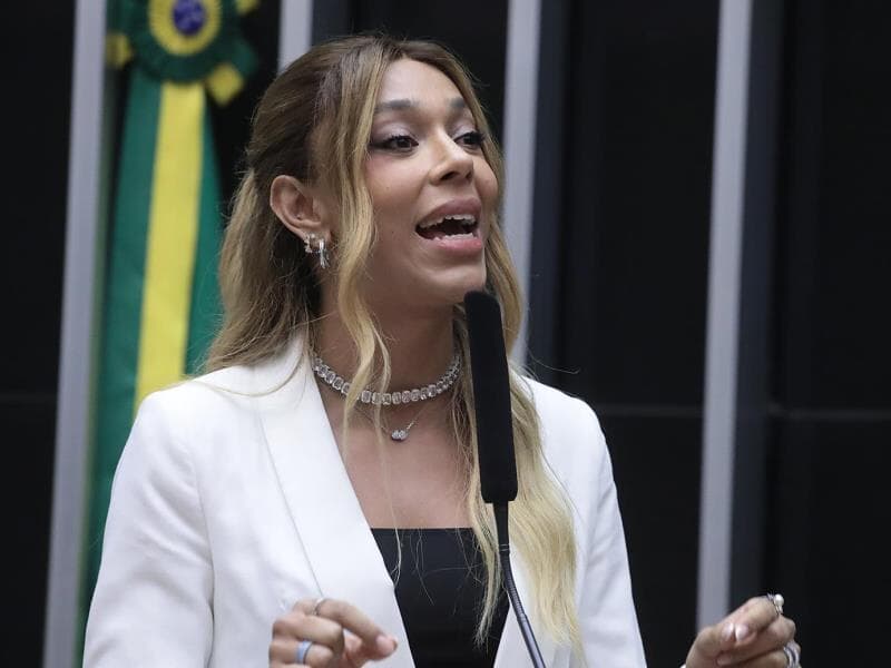 Deputada publica documentos para esclarecer reembolso por procedimento facial. - Bruno Spada/Câmara dos Deputados