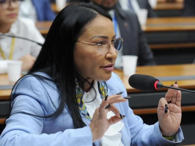 Deputada Silvia Waiãpi. - Renato Araújo/Câmara dos Deputados
