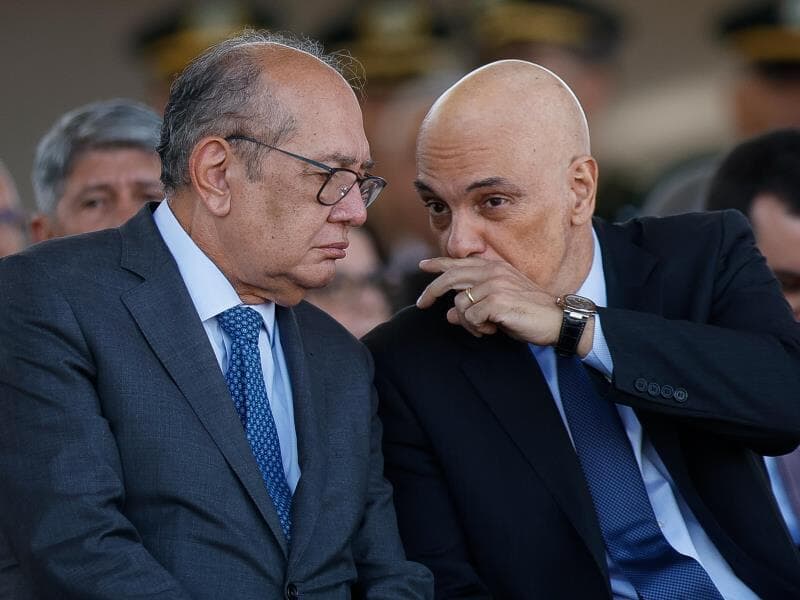 Gilmar sugere a Barroso que Moraes deve relatar ação do Psol contra derrubada dos decretos que elevavam o IOF. - Pedro Ladeira/Folhapress