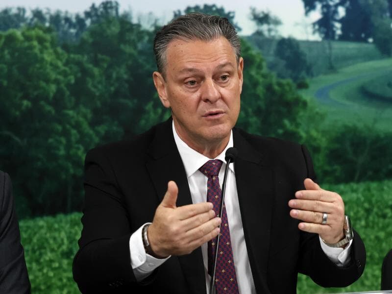 Carlos Fávaro critica juros altos e cobra explicação do Banco Central. - Antonio Cruz/Agência Brasil