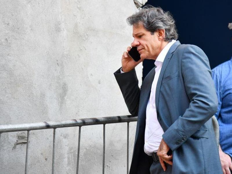 O ministro da Fazenda, Fernando Haddad, tem agenda com autoridades internacionais durante a semana. - Roberto Casimiro /Fotoarena/Folhapress