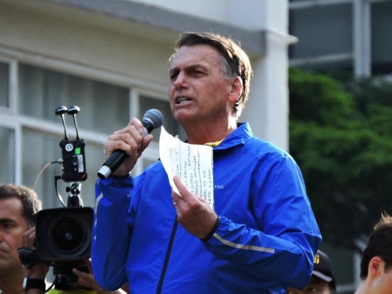 Ex-presidente relata agravamento de sintomas. - Leandro Chemalle/Thenews2/Folhapress