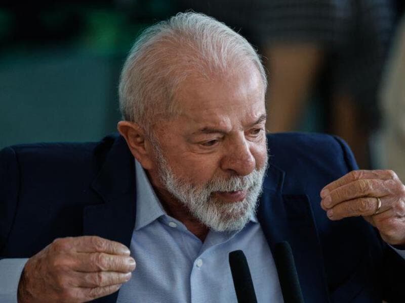O presidente Lula, no Palácio do Planalto, - Gabriela Biló/Folhapress