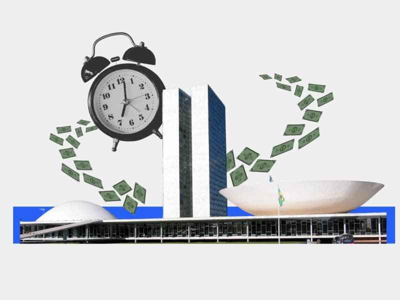 Atraso na votação do Orçamento de 2025 também atrasou o pagamento das emendas parlamentares, segundo o governo. - Arte Congresso em Foco