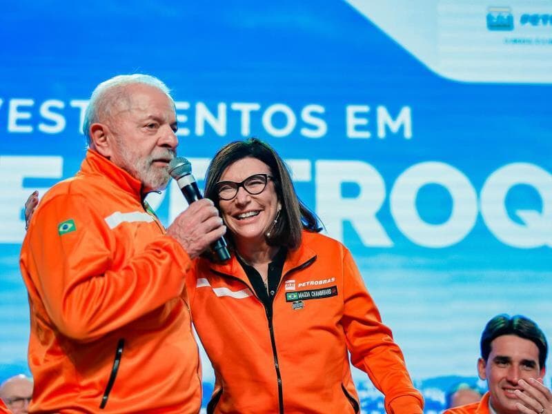 Cerimônia de anúncio de investimentos da Petrobras em refino e petroquímica no Rio de Janeiro. - Ricardo Stuckert/PR