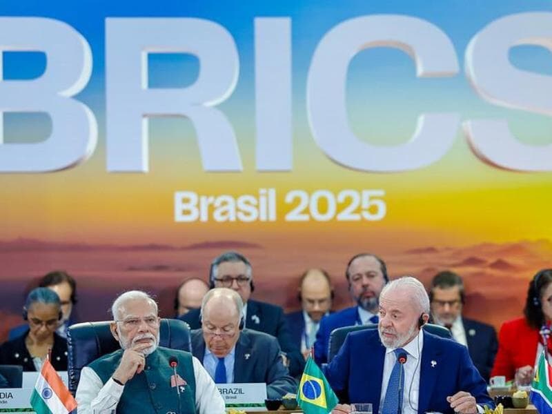 Presidente Lula e primeiro-ministro da Índia, Narendra Modi. - Ricardo Stuckert/Presidência da República