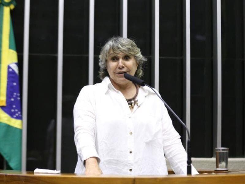 A deputada Erika Kokay (PT-DF) relatou a proposta na comissão. - Kayo Magalhães/Câmara dos Deputados