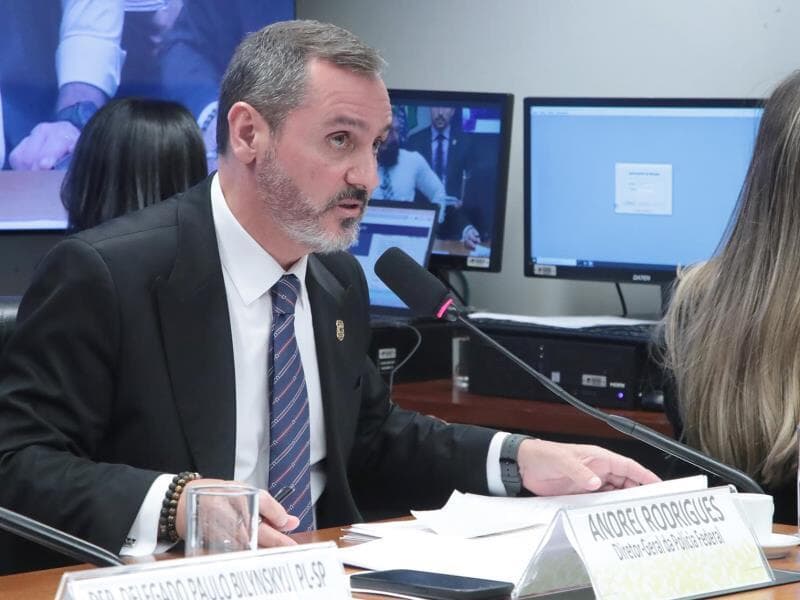 Diretor-geral da PF presta esclarecimentos sobre assuntos diversos.  - Bruno Spada/Câmara dos Deputados