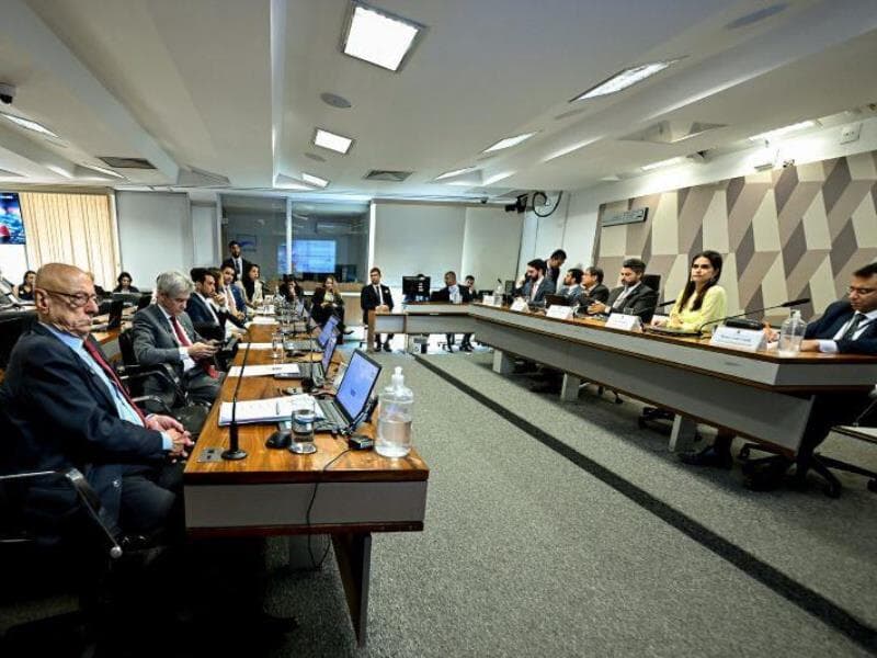 Plenário da Comissão de Infraestrutura do Senado. - Andressa Anholete/Agência Senado