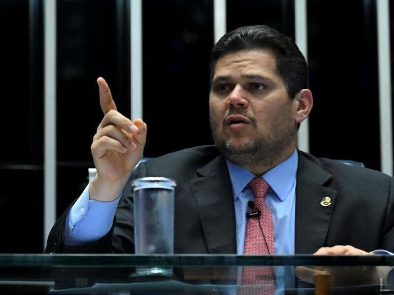 O presidente do Senado, Davi Alcolumbre (União Brasil-AP). - Jefferson Rudy/Agência Senado