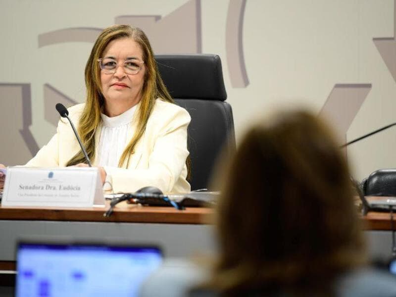A senadora Dra. Eudócia (PL-AL) é a autora do projeto. - Saulo Cruz/Agência Senado