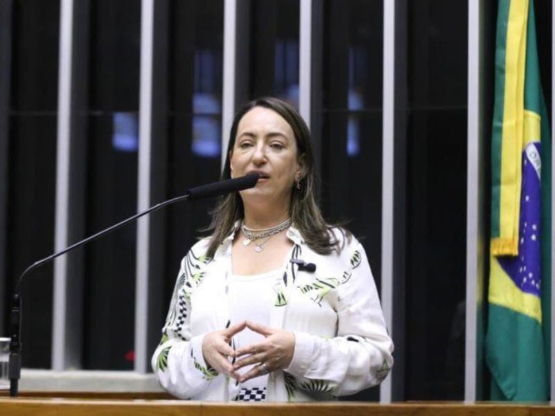 A deputada Rosangela Moro (União Brasil-PR) foi a relatora do projeto. - Kayo Magalhães/Câmara dos Deputados