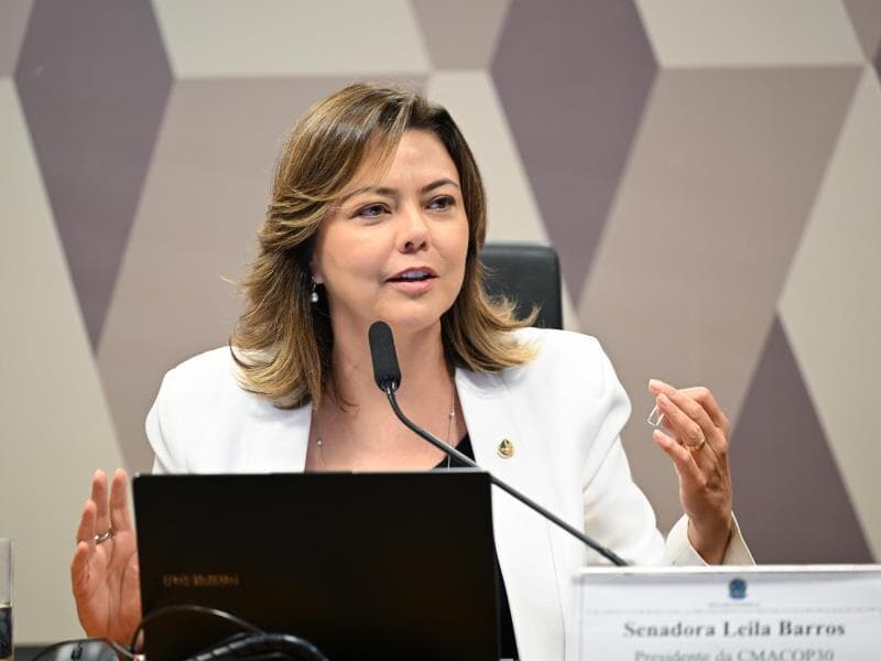 Leila Barros. - Edilson Rodrigues/Agência Senado