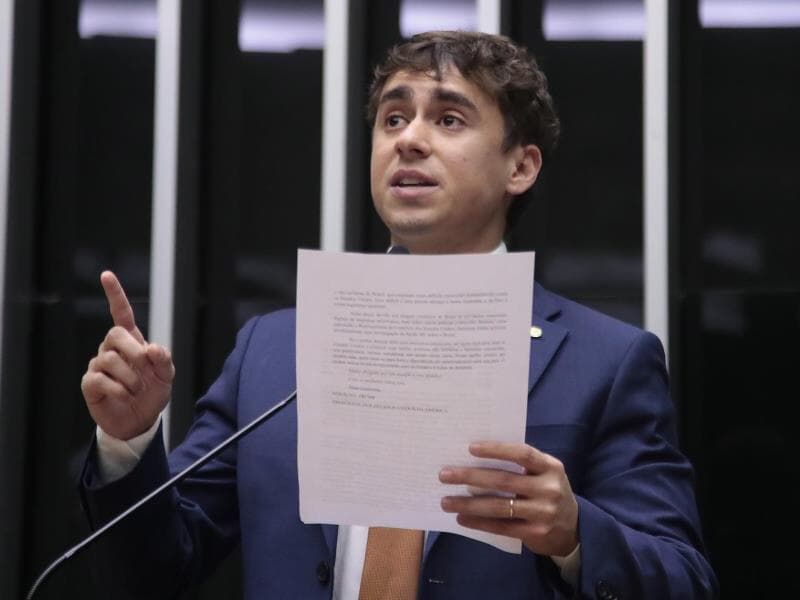 Dep. Nikolas Ferreira. - Bruno Spada/Câmara dos Deputados