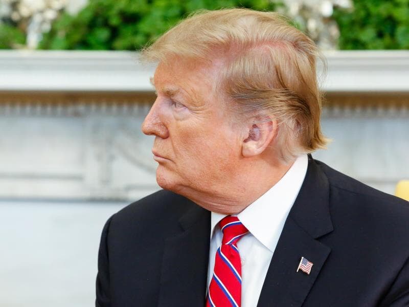 O presidente dos EUA, Donald Trump. - Isac Nóbrega/PR