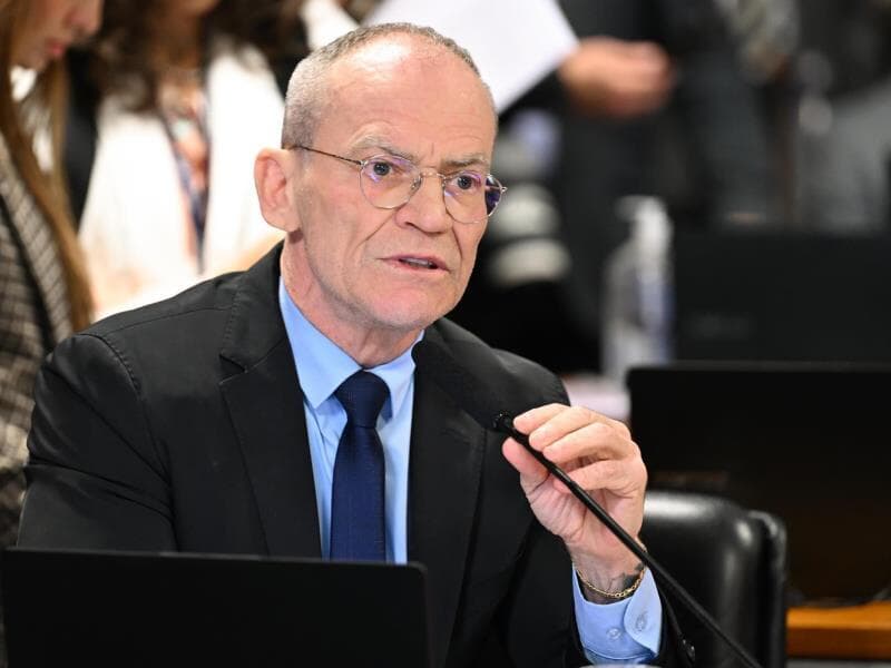 Fabiano Contarato, autor do projeto. - Edilson Rodrigues/Agência Senado