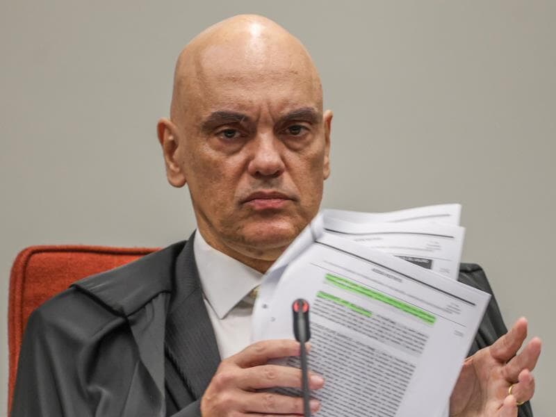 Decisão de Moraes reforça tese do Planalto sobre legalidade do aumento do IOF. - Valter Campanato/Agência Brasil
