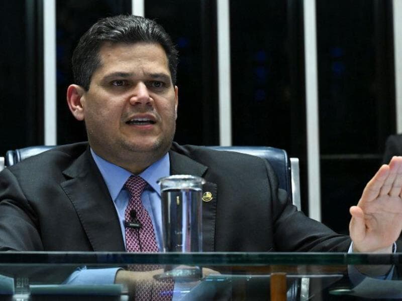 O presidente do Senado, Davi Alcolumbre (União Brasil-AP): PEC dos Precatórios será votada depois do recesso parlamentar. - Jefferson Rudy/Agência Senado