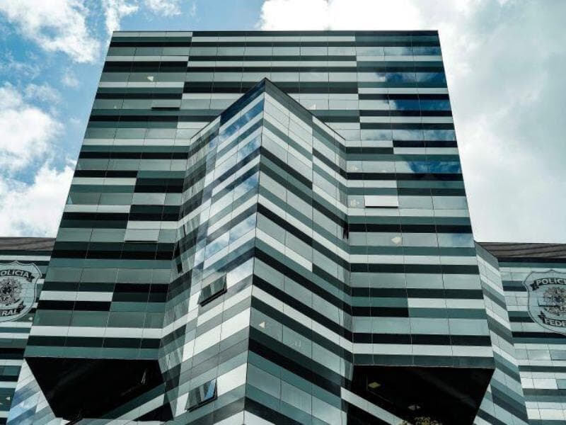 Edifício-sede da Polícia Federal, em Brasília. - Rafa Neddermeyer/Agência Brasil