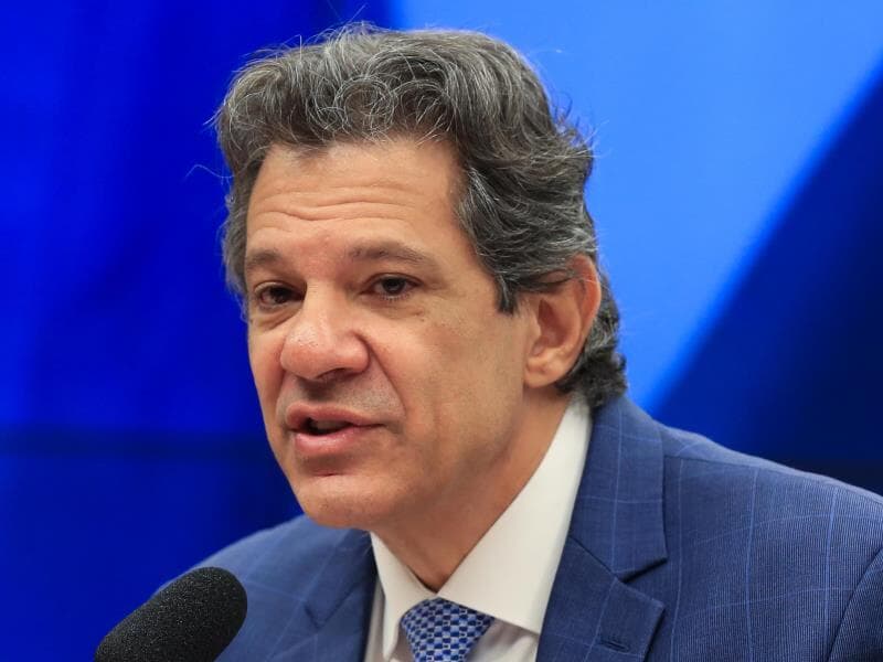 Fernando Haddad questiona a lógica por trás do pacote tarifário de 50% sobre itens brasileiros. - Lula Marques/Agência Brasil