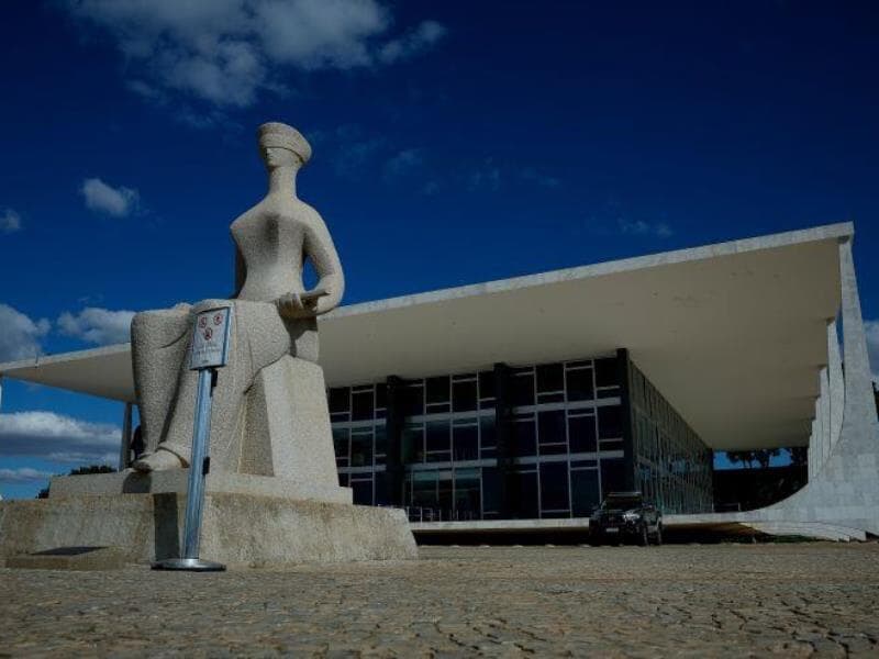 Fachada do STF na Praça dos Três Poderes, em Brasília. - Pedro Ladeira/Folhapress
