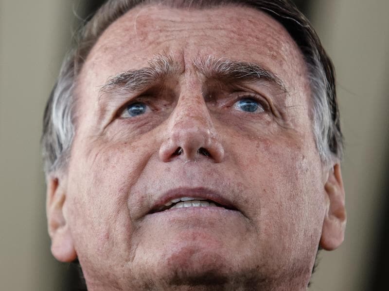 O ex-presidente Jair Bolsonaro foi alvo de buscas da PF. - Gabriela Biló/Folhapress